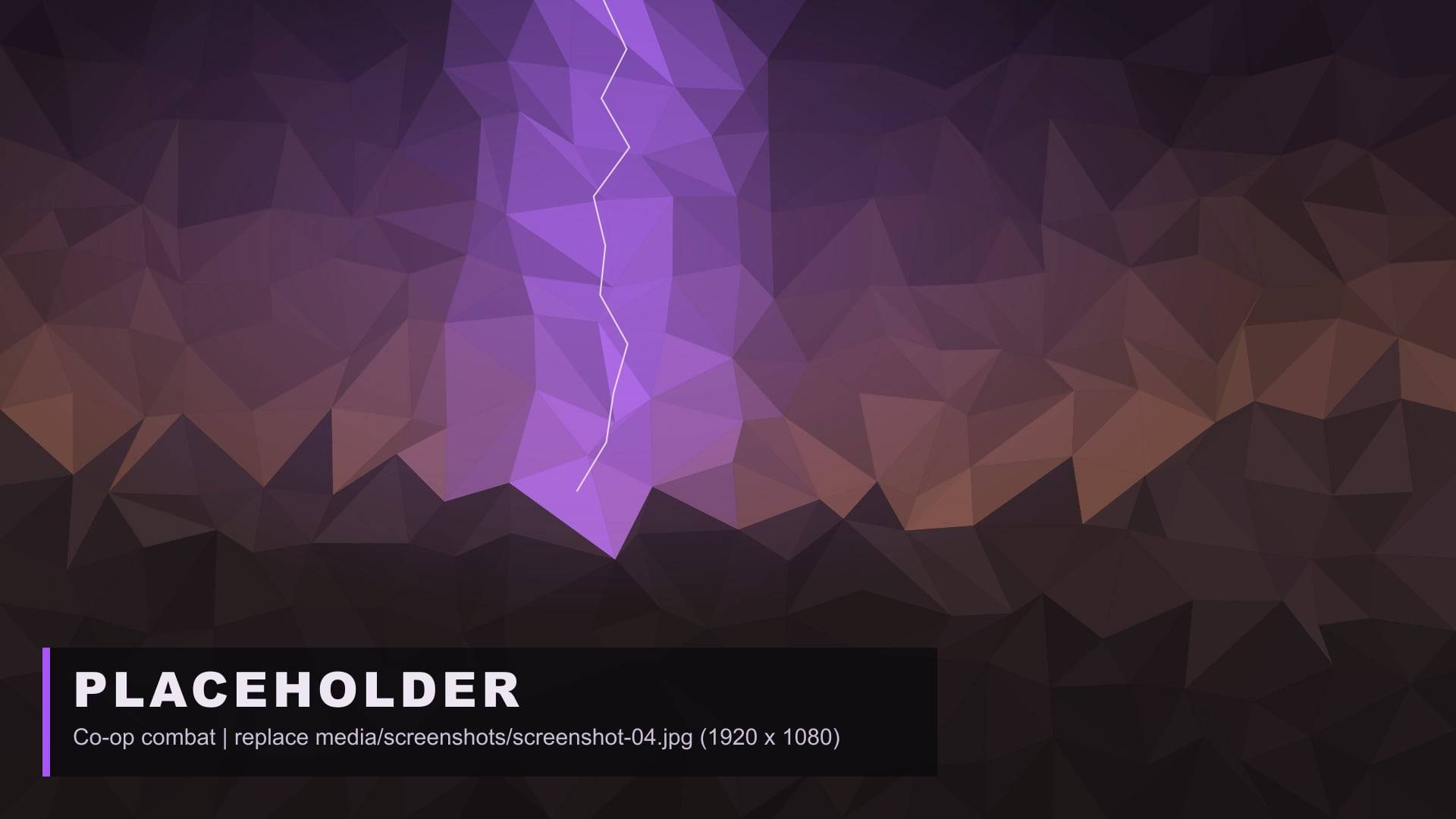Placeholder screenshot. Co-op combat against the infected.